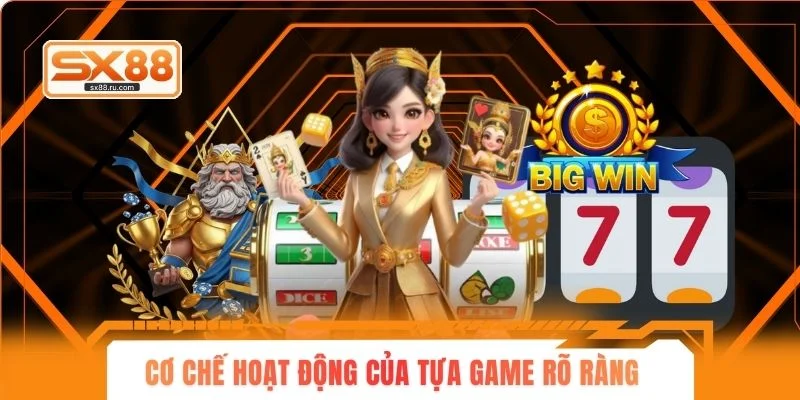 Cơ chế hoạt động của tựa game rõ ràng