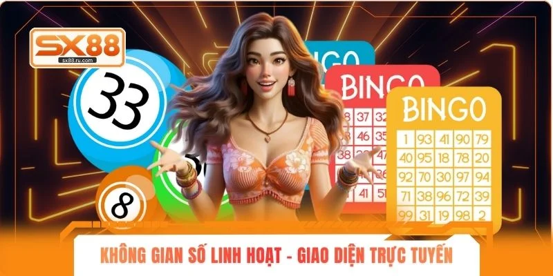 Không gian số linh hoạt – giao diện dự đoán con số trực tuyến