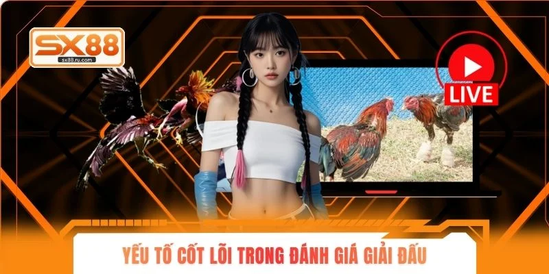 Yếu tố cốt lõi trong đánh giá giải đấu
